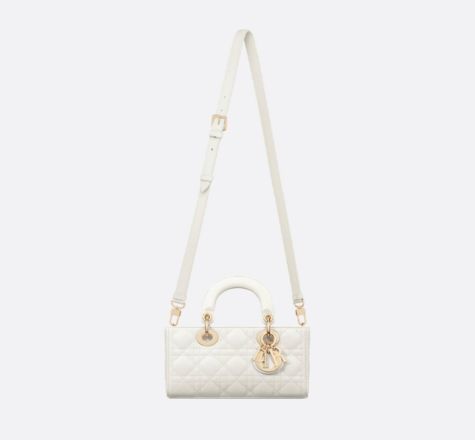 Dior Small Lady D-Joy Bag Latte.