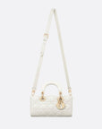 Dior Small Lady D-Joy Bag Latte.