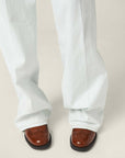 Miu Miu Chambray Denim Jeans.