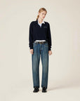 Miu Miu Denim Five Pocket Jeans.