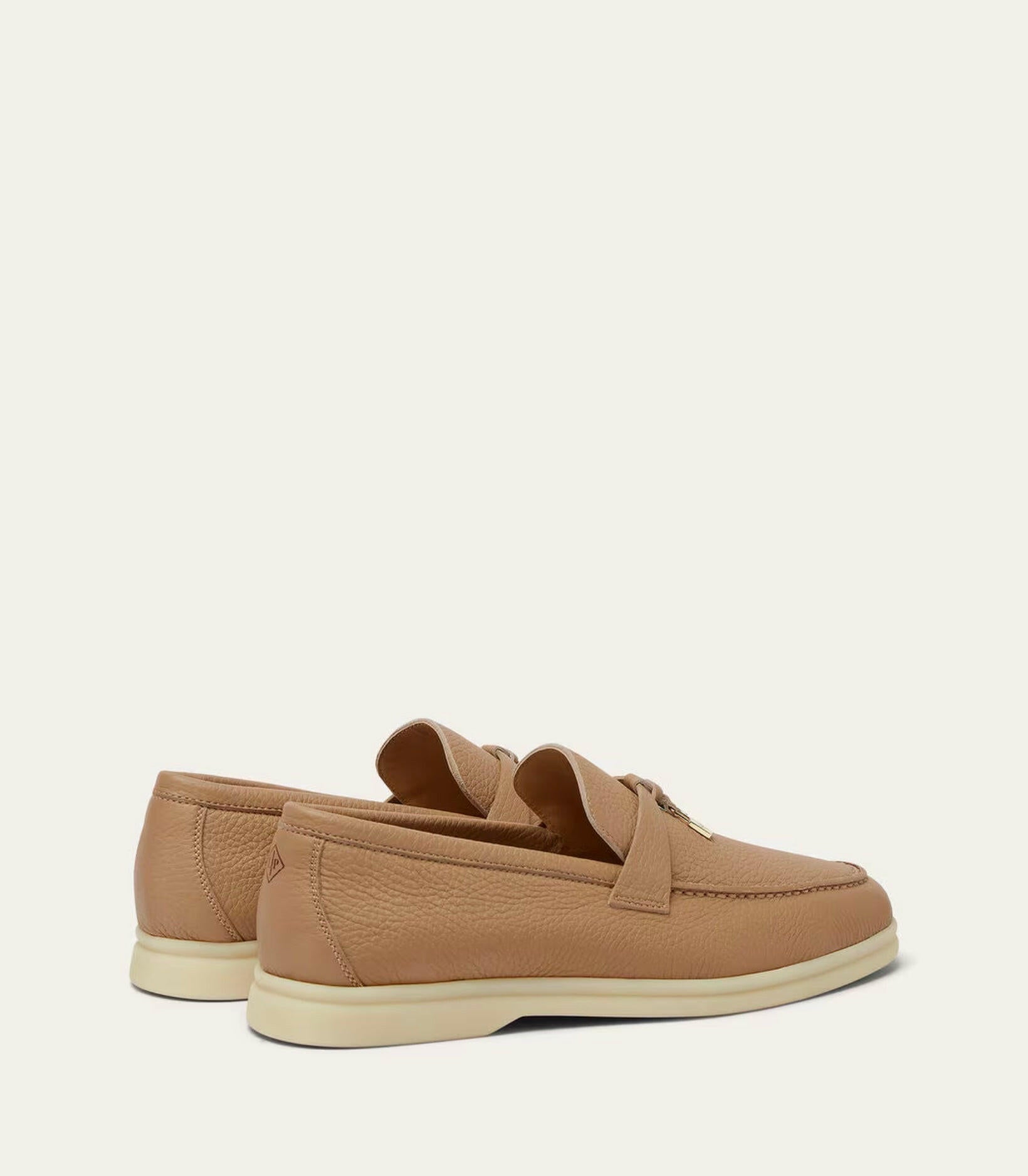 Loro Piana Summer Charms Walk Loafer/ Cream Bignet.
