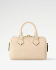 Louis Vuitton Speedy Crossbody 20 Crème.