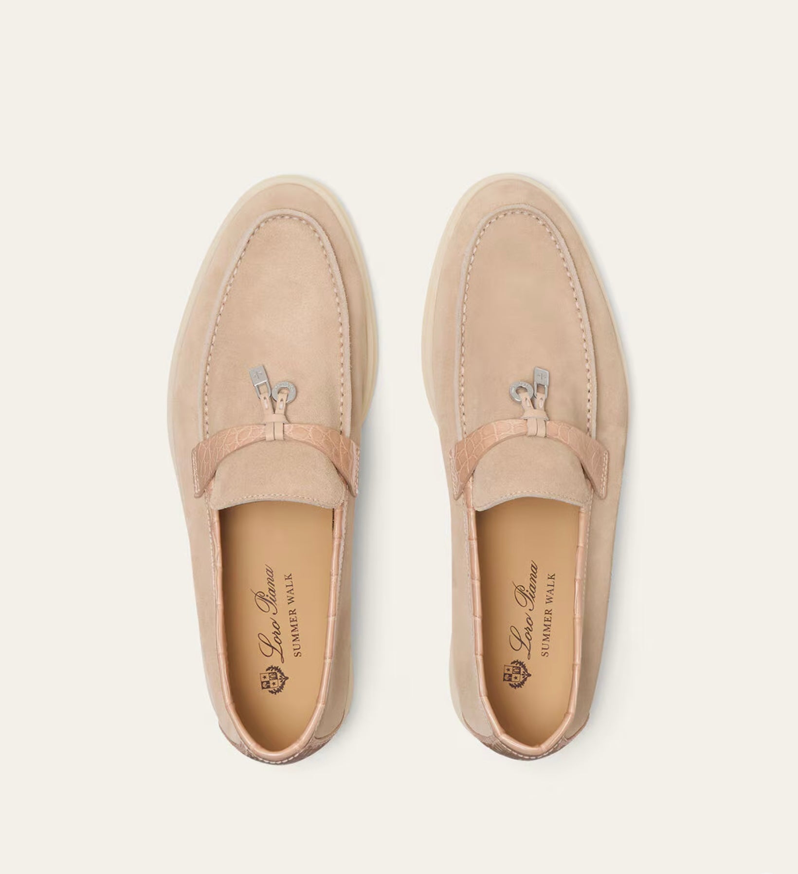 Loro Piana Summer Charms Walk Loafer.