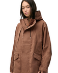 Loewe Short parka in technical cotton