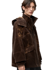 Loewe Jacket in Flocked Technical Shell