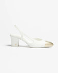 CHANEL HEELED SLINGBACK