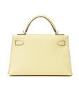 Hermès Mini Kelly Jaune Milton