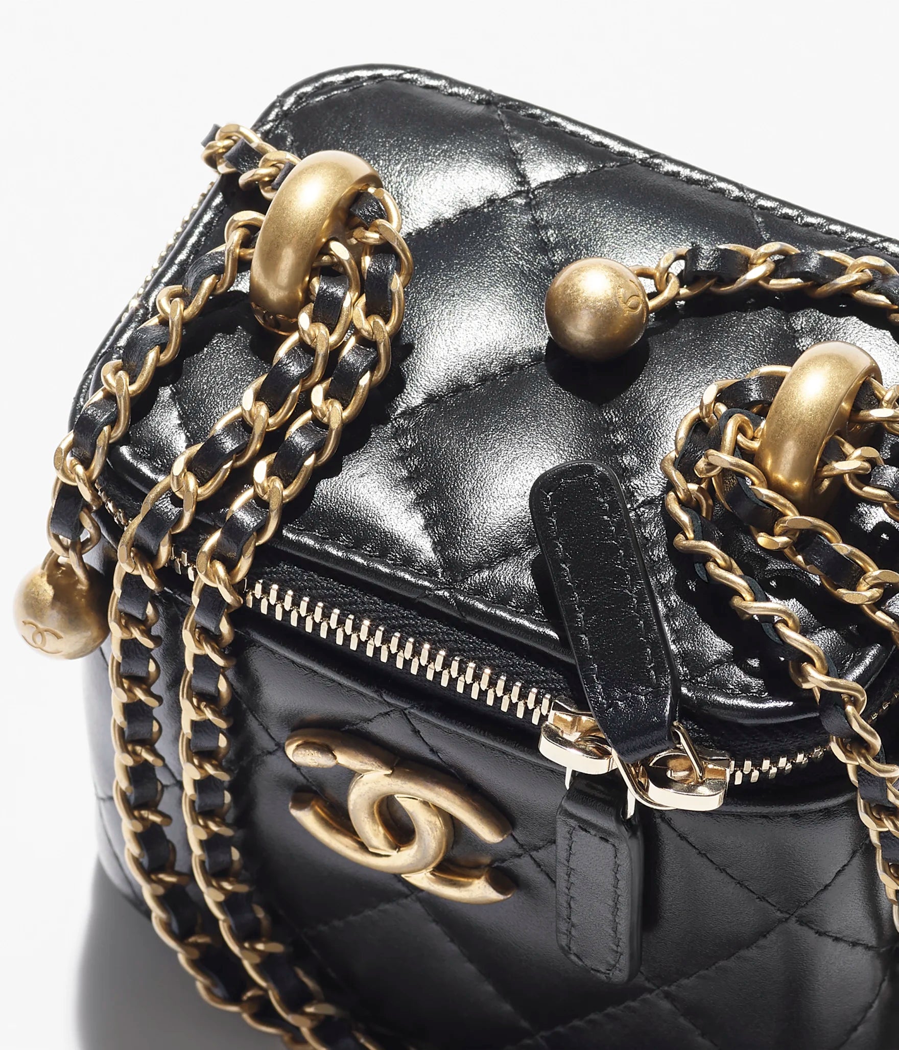 Chanel Small Vanity with Chain.