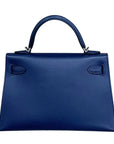 HERMÉS Limited Edition Mini Kelly CLOUTE Bleu Abysse