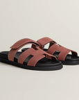 Hermès Chypre Sandals Rose Antique