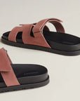 Hermès Chypre Sandals Rose Antique
