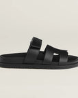 Hermès Chypre Sandals Noir