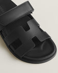 Hermès Chypre Sandals Noir