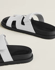 Hermès Chypre Sandals Blanc