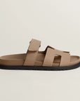 Hermès Chypre Sandals Beige Sable