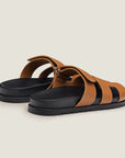 Hermès Chypre Sandals Naturel