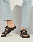 Hermès Men’s Chypre Sandals Noir