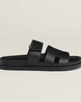 Hermès Men’s Chypre Sandals Noir