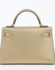 Hermès Mini kelly II Dore