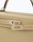 Hermès Mini kelly II Dore