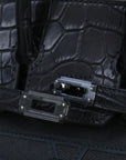 HERMÈS Birkin Faubourg 20 Sellier Midnight Black