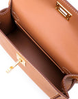 HERMÈS MINI KELLY GOLD