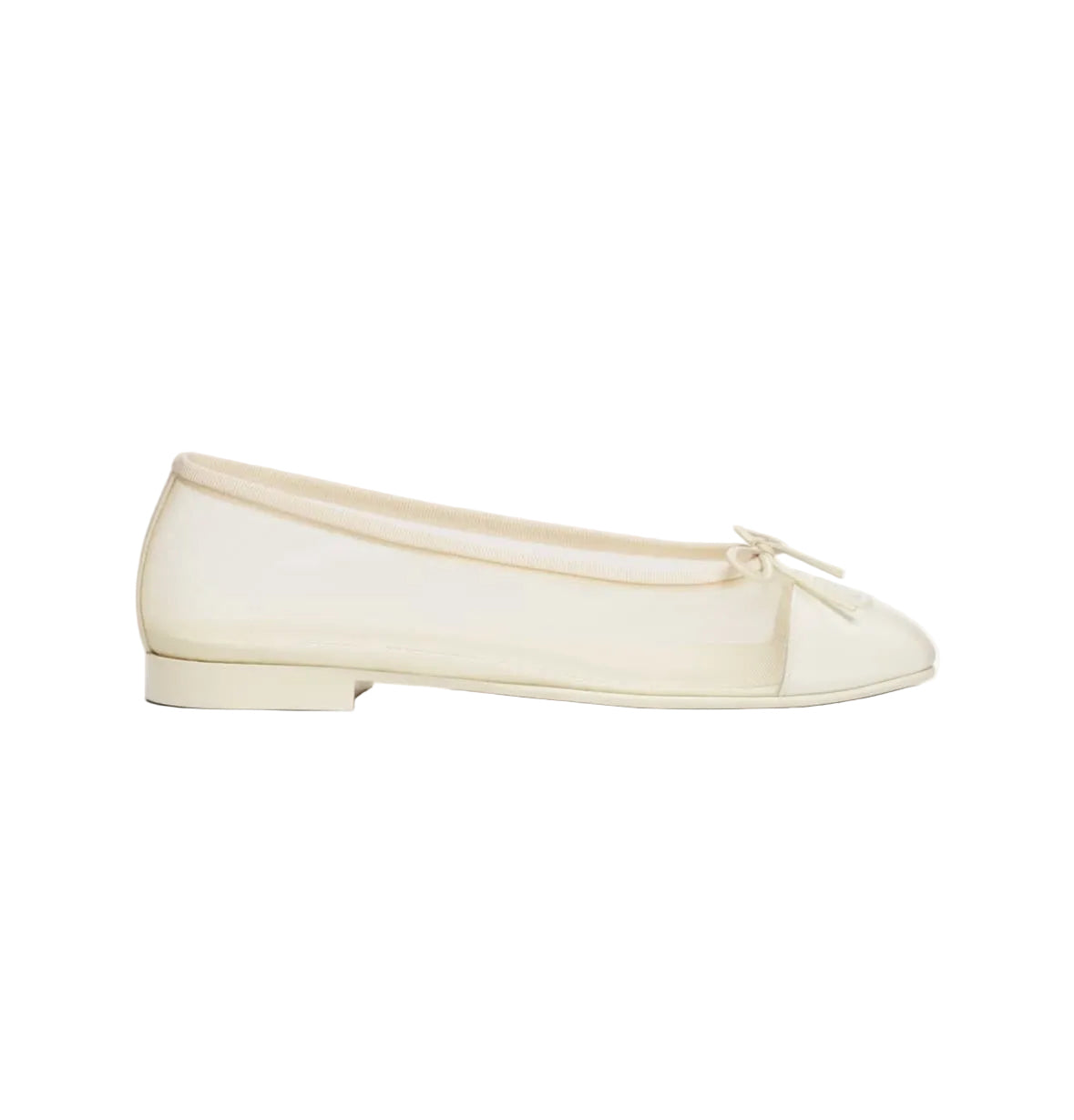 Yellow sandal with a cut-out design on a white background