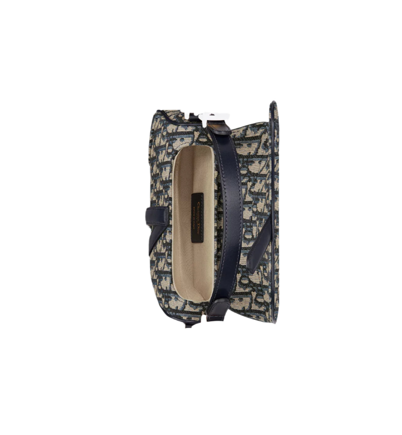 Dior Mini Saddle Bag With Strap.