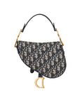 Dior Mini Saddle Bag With Strap.