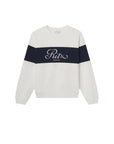Ritz Unisex Sport Sweatshirt in Cream.