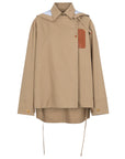Loewe Hooded Parka In Cotton.