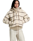 Louis Vuitton Check Motif Hooded Jacket