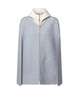 Louis Vuitton Denim-Effect Double Face Cape