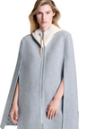 Louis Vuitton Denim-Effect Double Face Cape