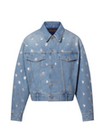 Louis Vuitton Sequin Signature Denim Jacket