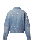 Louis Vuitton Sequin Signature Denim Jacket