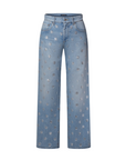 Louis Vuitton Signature Sequin Boot-Cut Jeans