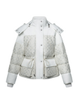 Louis Vuitton Monogram Tweed Puffer Jacket