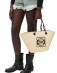 Loewe Anagram Medium Basket Bag.