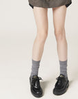 MIU MIU Leather lace-up shoes