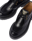 MIU MIU Leather lace-up shoes