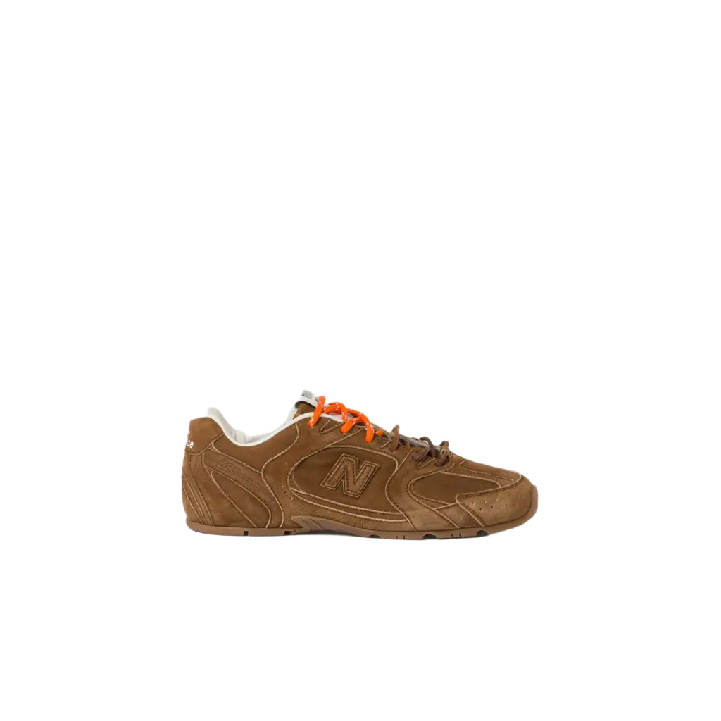 New Balance X Miu Miu 530 SL suede sneakers.