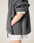 Miu Miu Fleece Zip Sweatshirt.