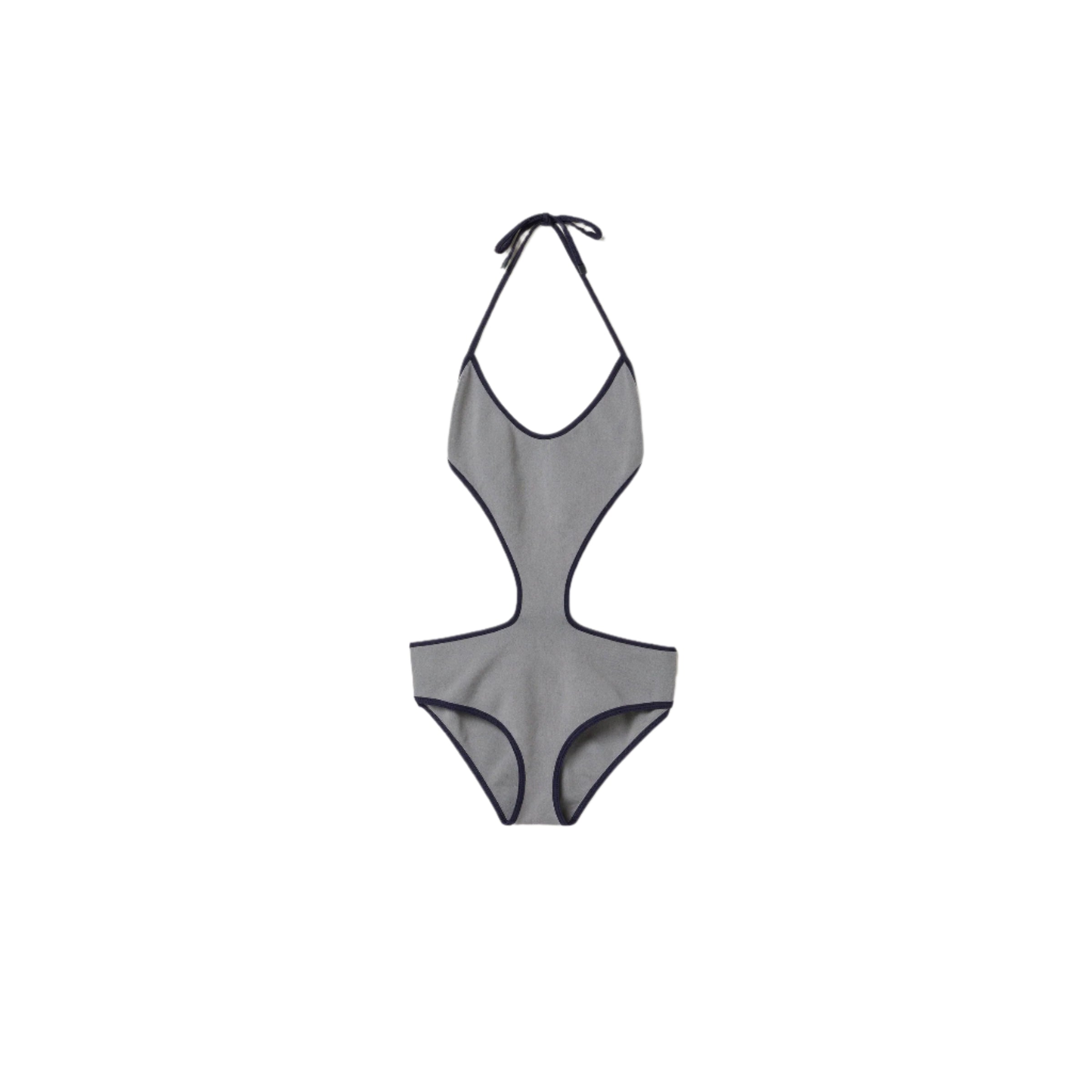 Miu Miu Technical Knit Swimsuit.