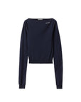 Miu Miu Wool Boat Neck Sweater.