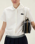 Miu Miu Slubbed Poplin Shirt.