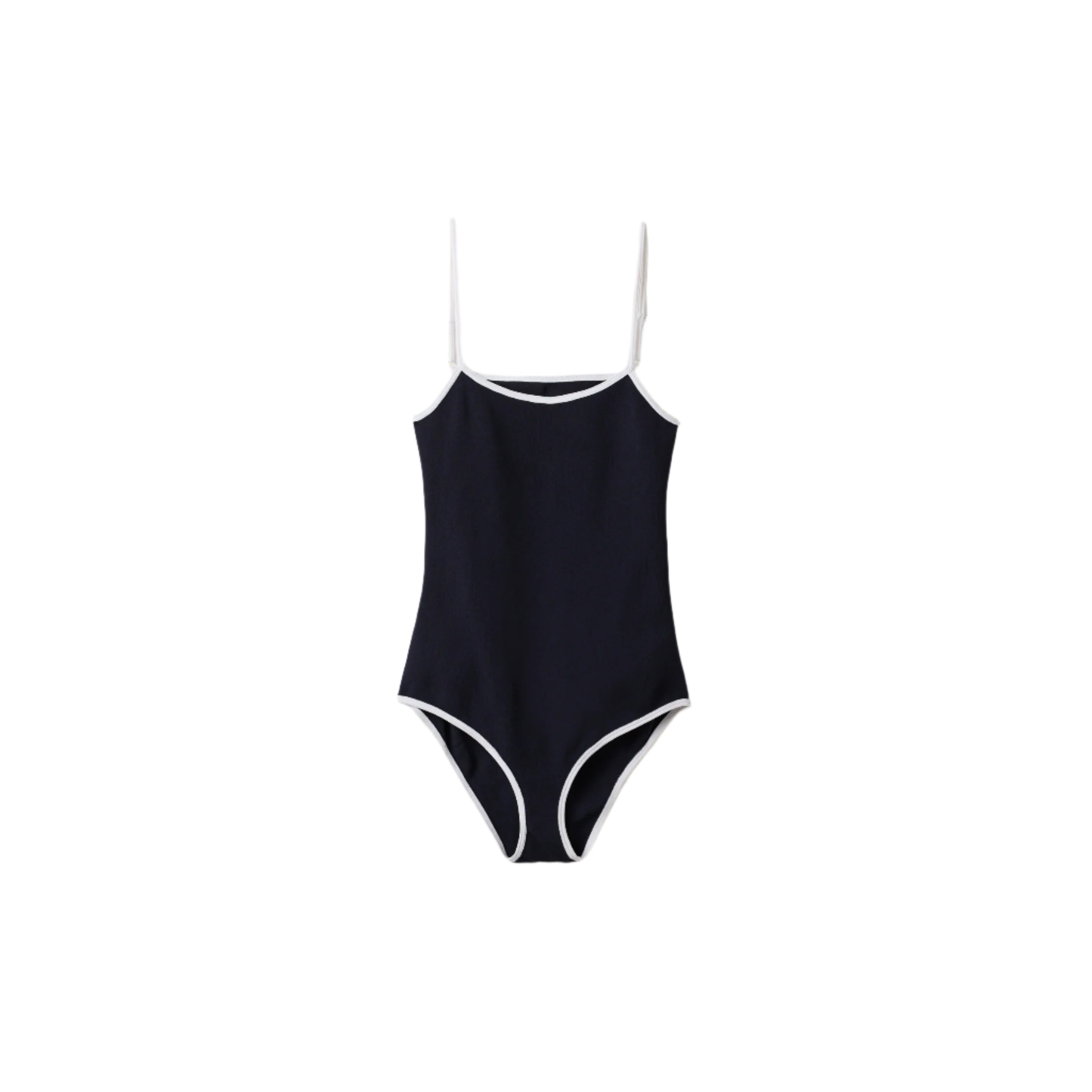 Miu Miu Technical Knit Swimsuit.