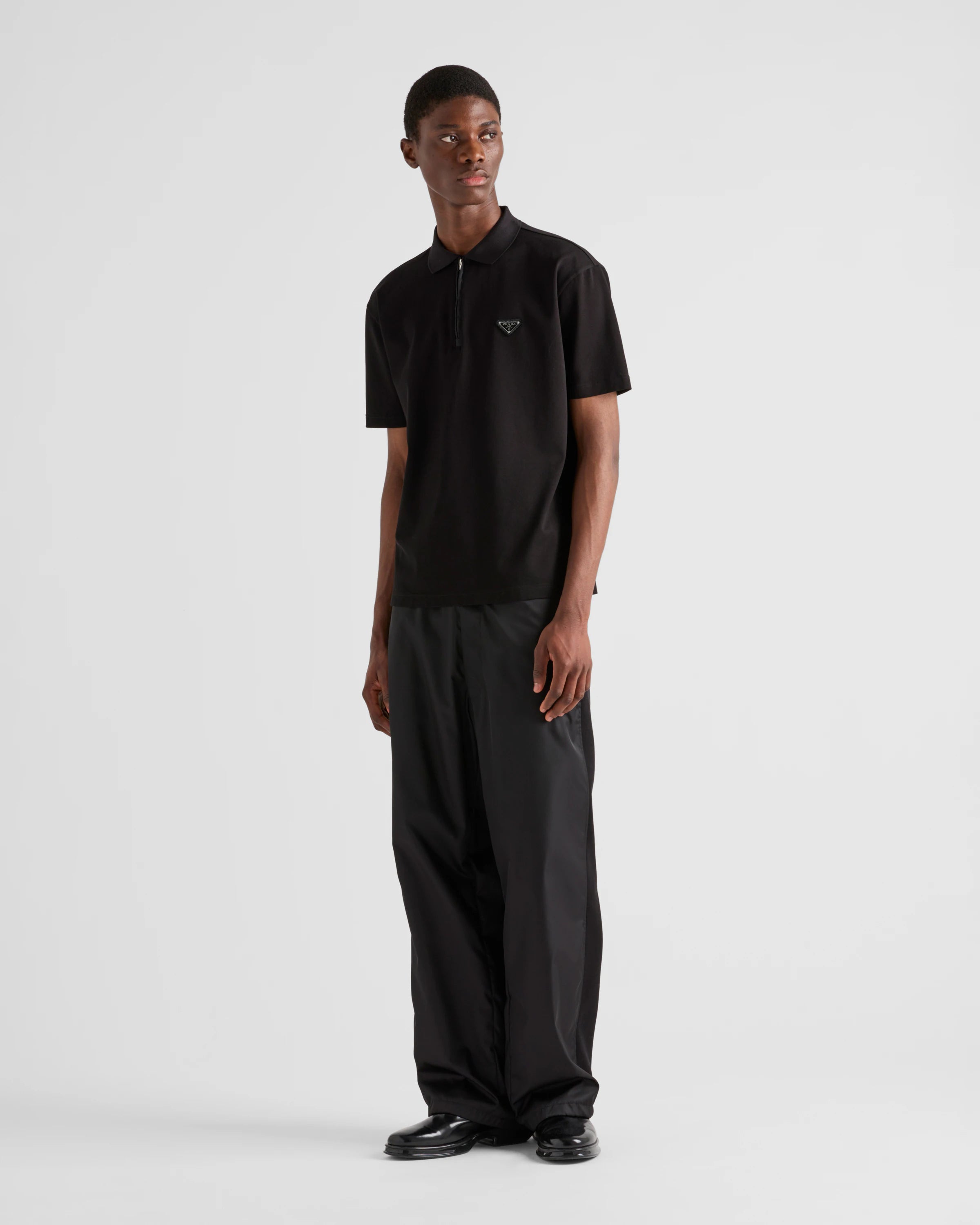 Prada Piqué Polo Shirt.