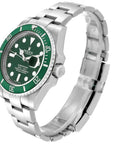Rolex Submariner Date 116610Lv Hulk Green Dial Oyster Perpetual 40Mm Oystersteel.