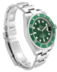 Rolex Submariner Date 116610Lv Hulk Green Dial Oyster Perpetual 40Mm Oystersteel.